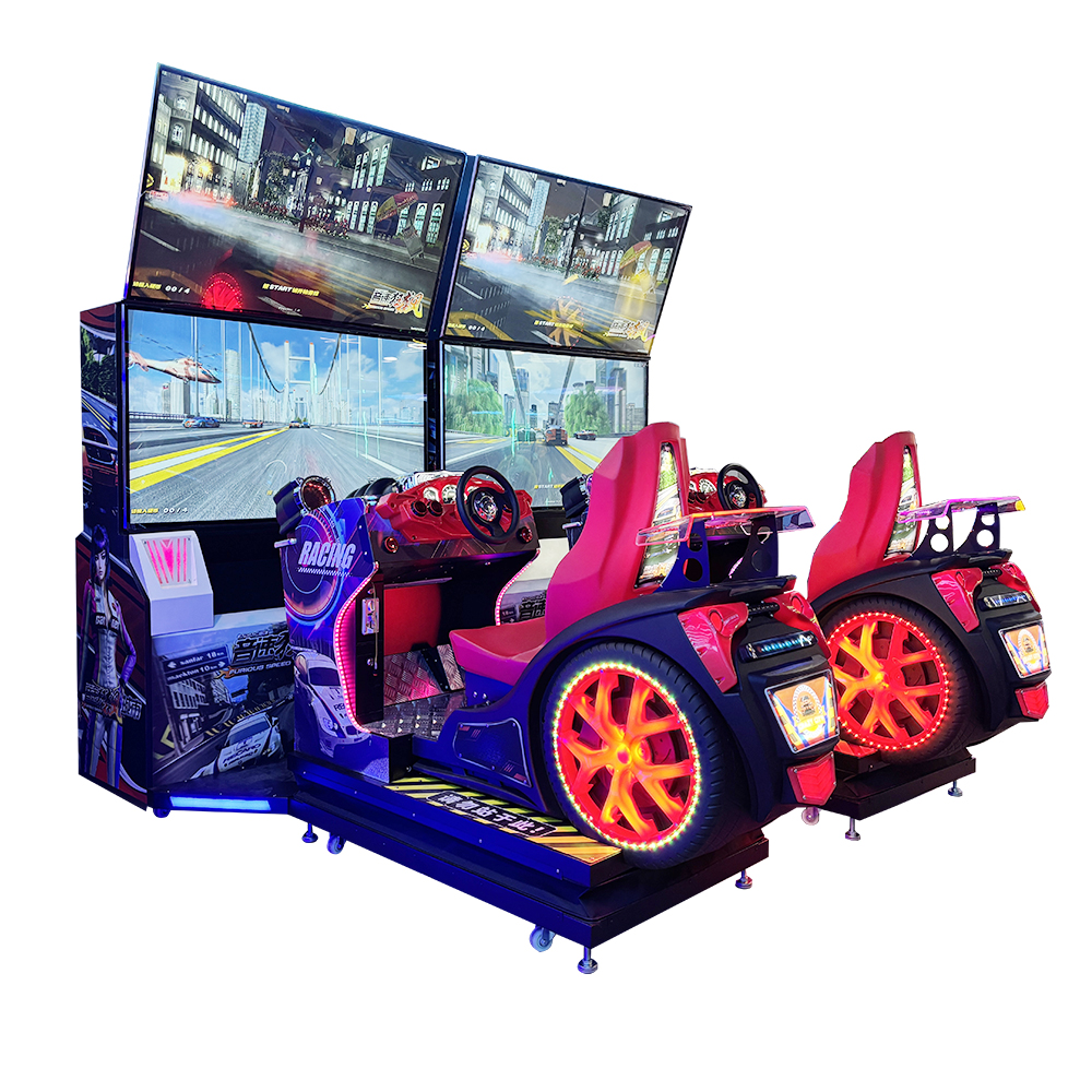 Simulator Racing Car Arcade Coin-operated Video Game Console Game Motorcycle Center Racing Console Speed Video Arcade