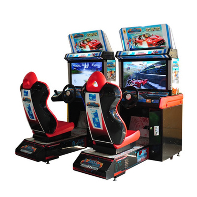 32-inch Wired Loop Tour Electronic Coin-operated Game Machine Simulated Racing Arcade Entertainment Equipment All Ages Wholesale