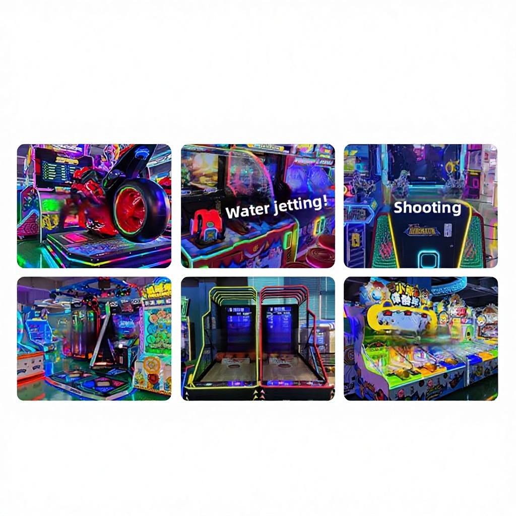 Amusement Park Children's Playground Anime City Adult Game Hall Equipment Various New Style Coin-Operated Racing Arcade Games