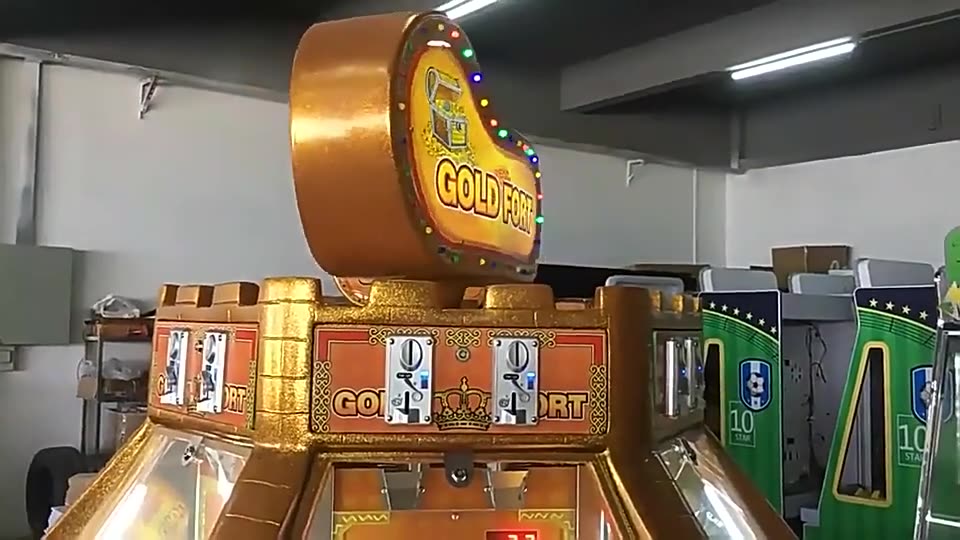 2025 Commercial Lottery Amusement Center Coin-Operated Games Large-Scale Golden Castle English Metal Entertainment Machine