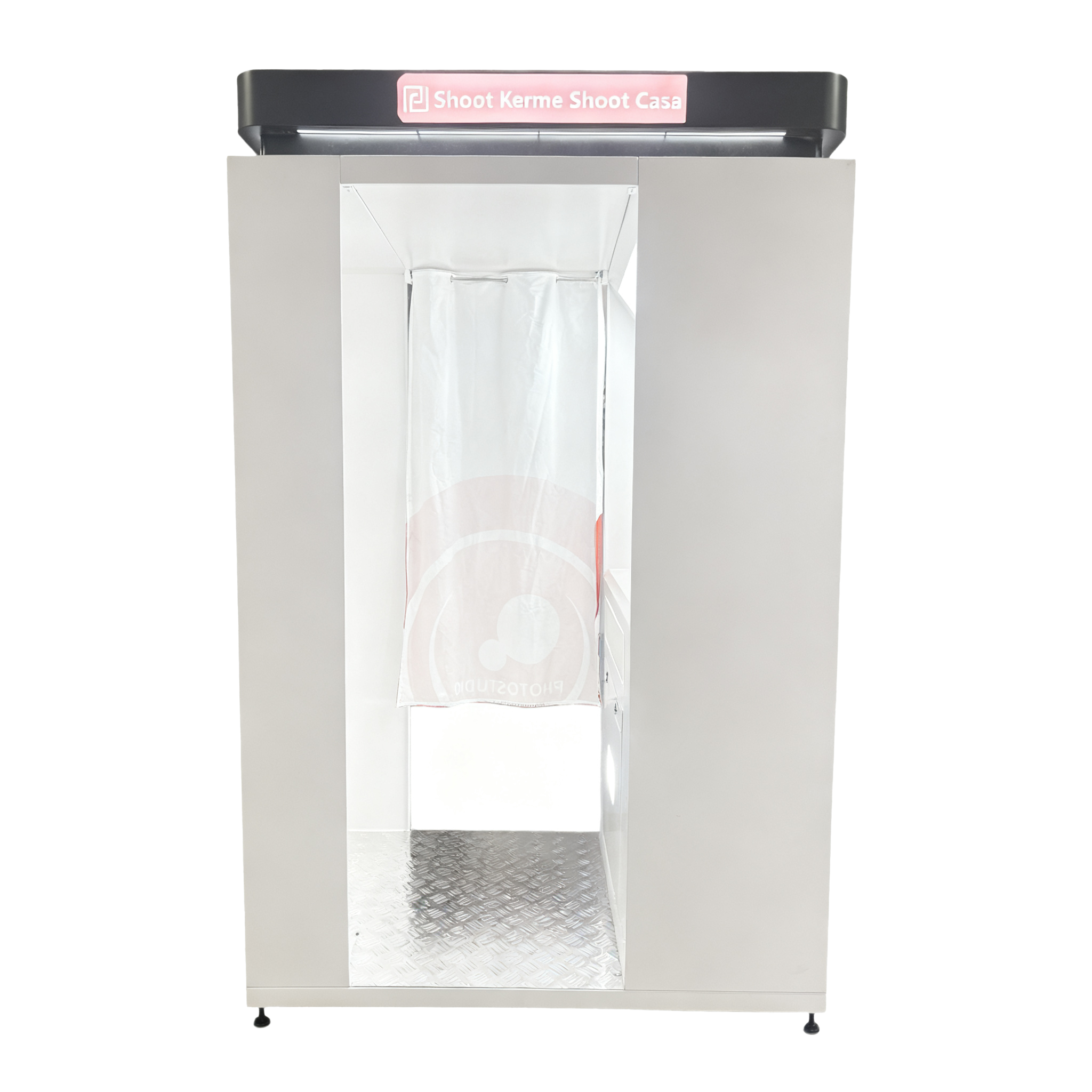 Coin Operated Photo Booth ID Passport Picture Printing Cabin Self Service Digital Portrait Studio Smart Imaging Kiosk