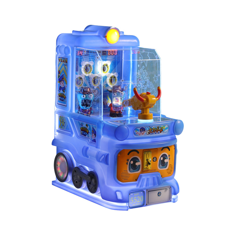 Cannon Shooting Dinosaur Children's Shooting Game Machine Single-Player Blister Material Ages 3+ Indoor Shopping Mall Arcade