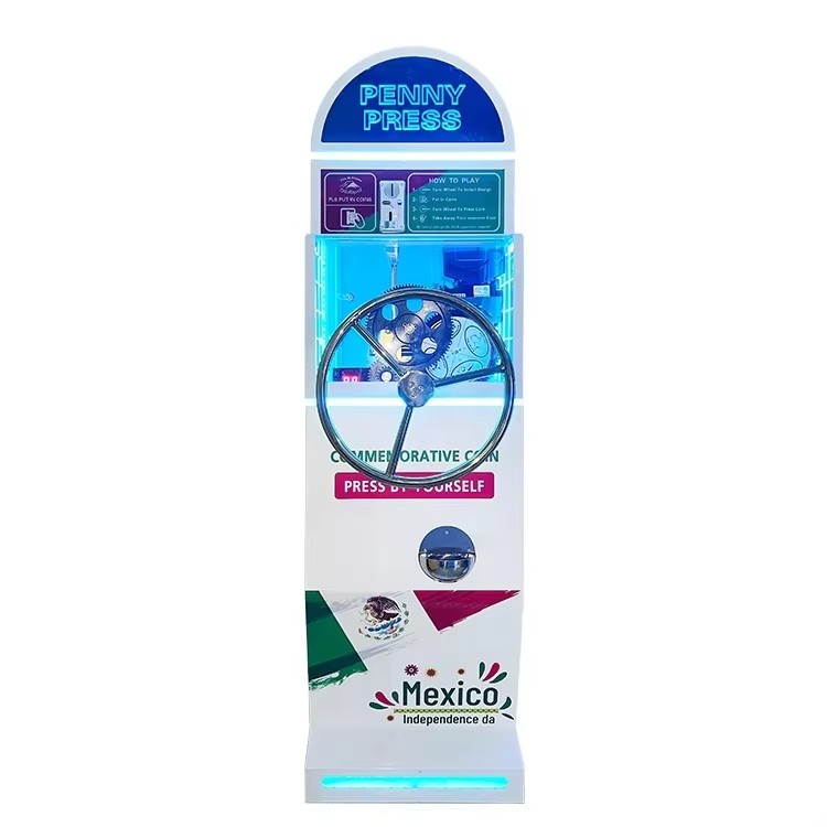 NINIX NINIX-58481 Coin Press Machinery Coin-operated Guangzhou Manufacturer Metal 110/220V Customizable Amusement Park Use 2025
