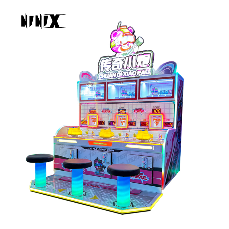 Factory Direct Children's Pinball Shooting Game Machine Coin Operated Ball Shooting Gift Game Machine