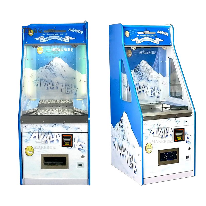 High Quality Classic Coin-Operated Waterfall Avalanche Game Cabinet 6+ Years English Language 1 Year Warranty Made of Metal