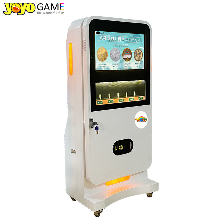 Refurbish and Modify Commemorative Coin and Badge Vending Machines with Touchscreen Scanning Gold/Silver Coins