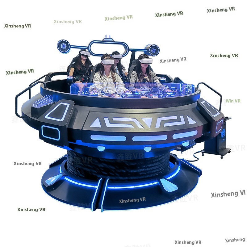 All-In-One 9D Theater VR Game Console Somatosensory Virtual Reality Equipment Double Simulation Experience Large Video Game