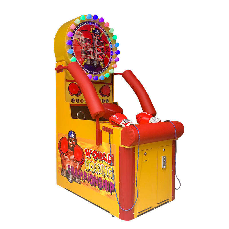 Coin Operated Boxing Machine Arcade Punch Strength Test Game World Boxing Championship Indoor Amusement Equipment