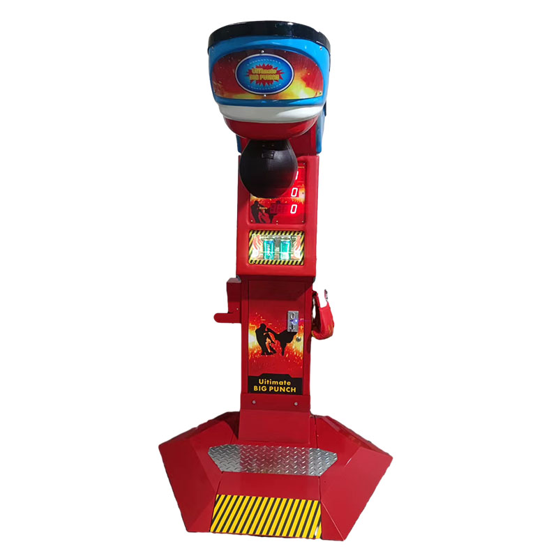 Coin Start Force Measuring Machine in the Coin-operated Game Console Room Australia for Sale Street Boxing Machine