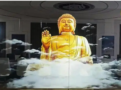 Smart 3D Holographic Window Display for retail and commercial spaces