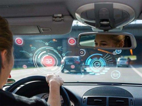   NanoAR HUD demo at midday