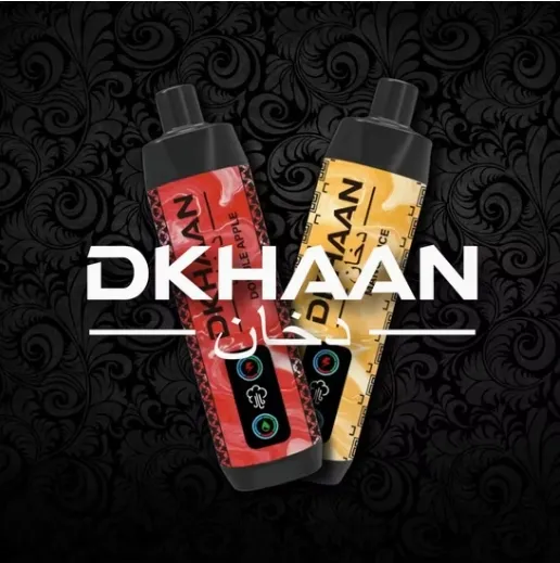 Célèbre marque américaine dkhaan DTL Cigarette jetable 15000 bulles rechargeable narguilé