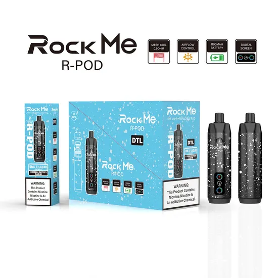 Wholesale Cool Design Shisha Dtl Hookah Hit Smooth Pod 1100 mAh Disposable Vape Prefillable Vape