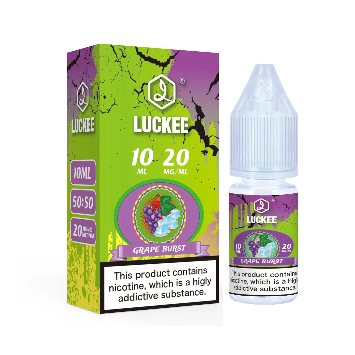 Luckee 10mg 20mg Arome de Fructe Ejuice Nic Vape de unică folosință 10ml E lichid