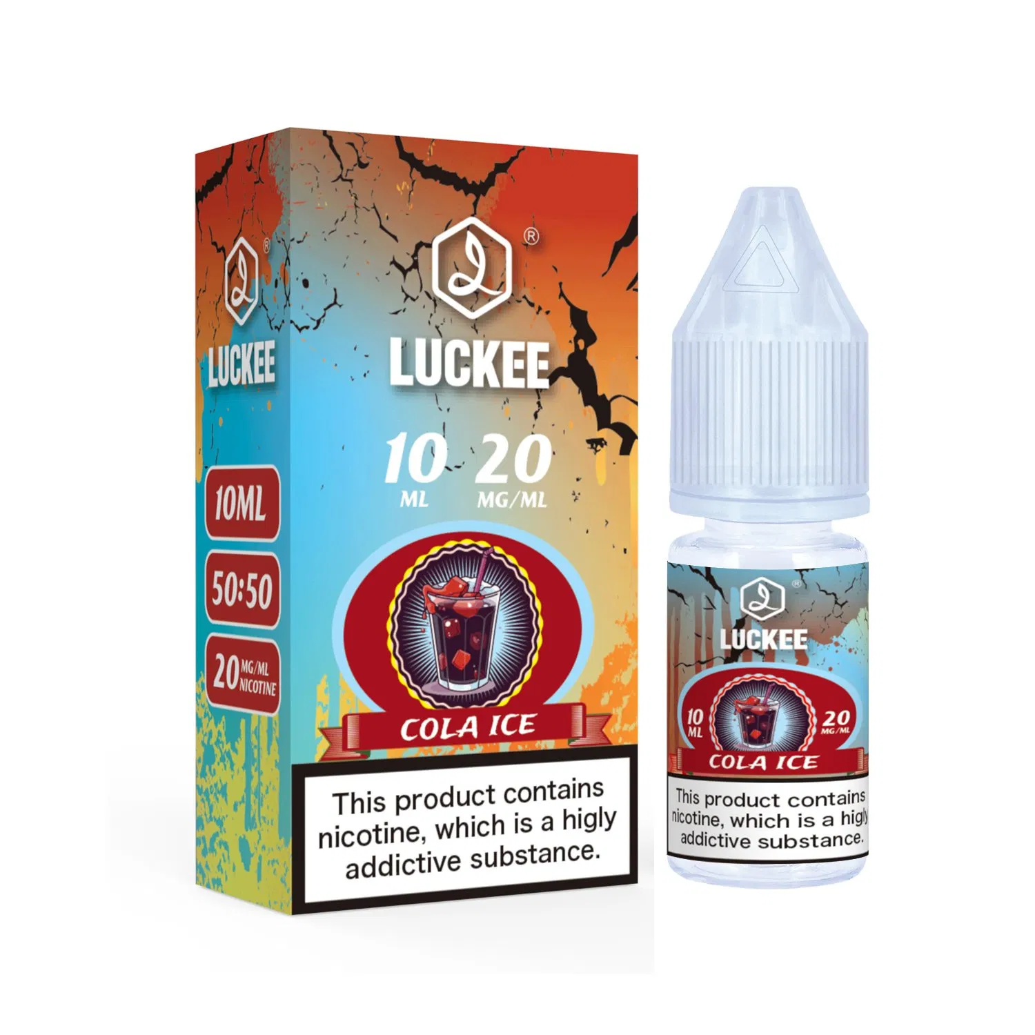 Luckee 10mg 20mg Arome de Fructe Ejuice Nic Vape de unică folosință 10ml E lichid