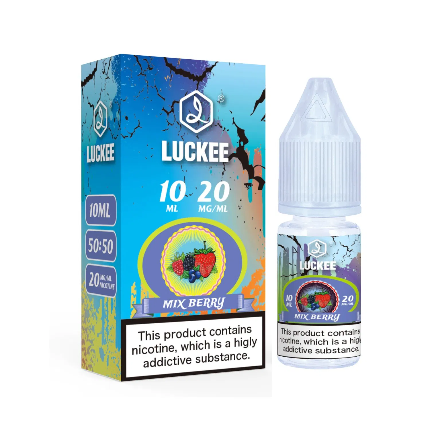 Luckee 10mg 20mg Arome de Fructe Ejuice Nic Vape de unică folosință 10ml E lichid