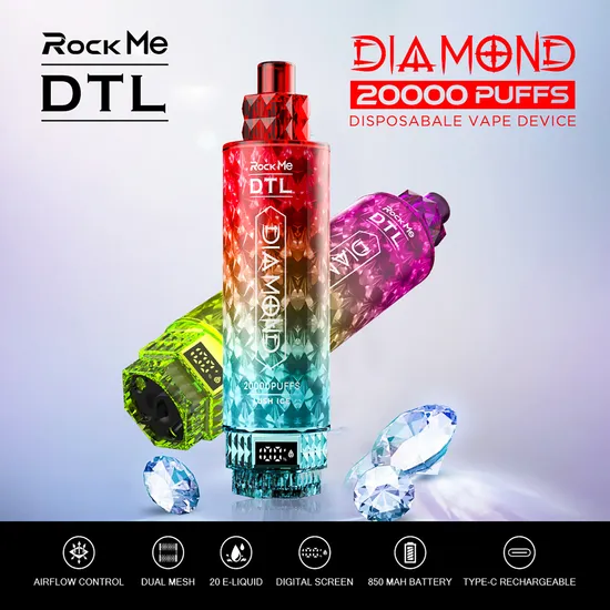 Magic 20000 Puffs Europeiska USA Engångs Vape Bar Dtl E Cigarettpuff Mesh Coil Vaper Bar