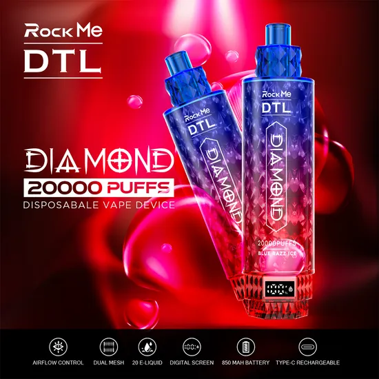 Magic 20000 Puffs Europeiska USA Engångs Vape Bar Dtl E Cigarettpuff Mesh Coil Vaper Bar