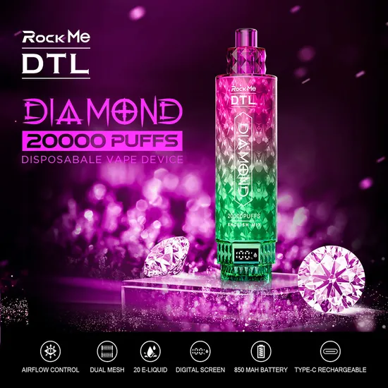 Magic 20000 Puffs Europeiska USA Engångs Vape Bar Dtl E Cigarettpuff Mesh Coil Vaper Bar