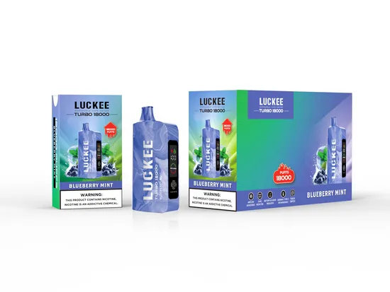 2024 Hot Buy Luckee Turbo LED digitális kijelző 18000 18K Puffs 25ml 600mAh eldobható Vape 15000 12K 30K 45K elektronikus cigaretta nagykereskedelem I Vape EU Puff Vaper
