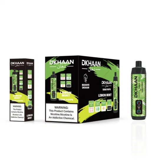 Venta al por mayor Vape E-nargillo Dkhaan Dtl 15000 15K Puffs Big Nebula Vape desechable 18000 25K 30K 45K Luckee Shisha Vape Pen E Cargador de nargillo EE.UU. EU Puff Bar