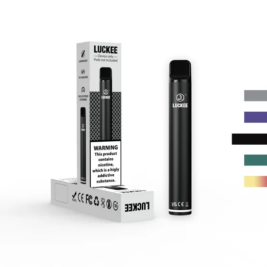 Uusi tyyli Vape Luckee Laff laite 5 väriä ladattava korkealaatuinen FDA