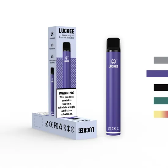 Uusi tyyli Vape Luckee Laff laite 5 väriä ladattava korkealaatuinen FDA