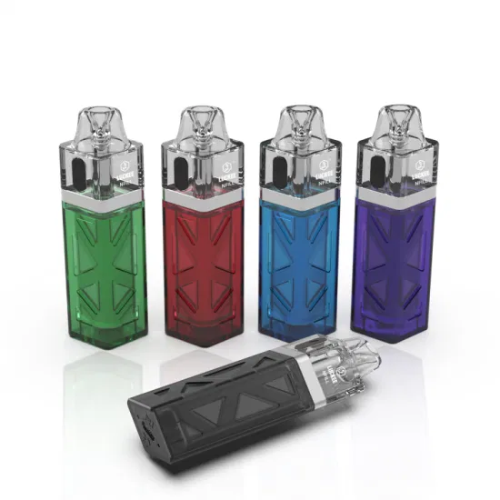 Dispositivo vacío recargable desechable Luckee hasta 6 veces 500mAh Batería recargable Mini E-cigarrillo