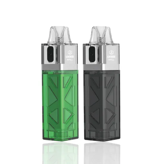 Dispositivo vacío recargable desechable Luckee hasta 6 veces 500mAh Batería recargable Mini E-cigarrillo