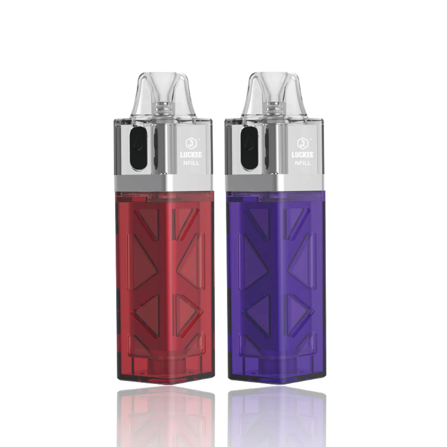 Dispositivo vacío recargable desechable Luckee hasta 6 veces 500mAh Batería recargable Mini E-cigarrillo
