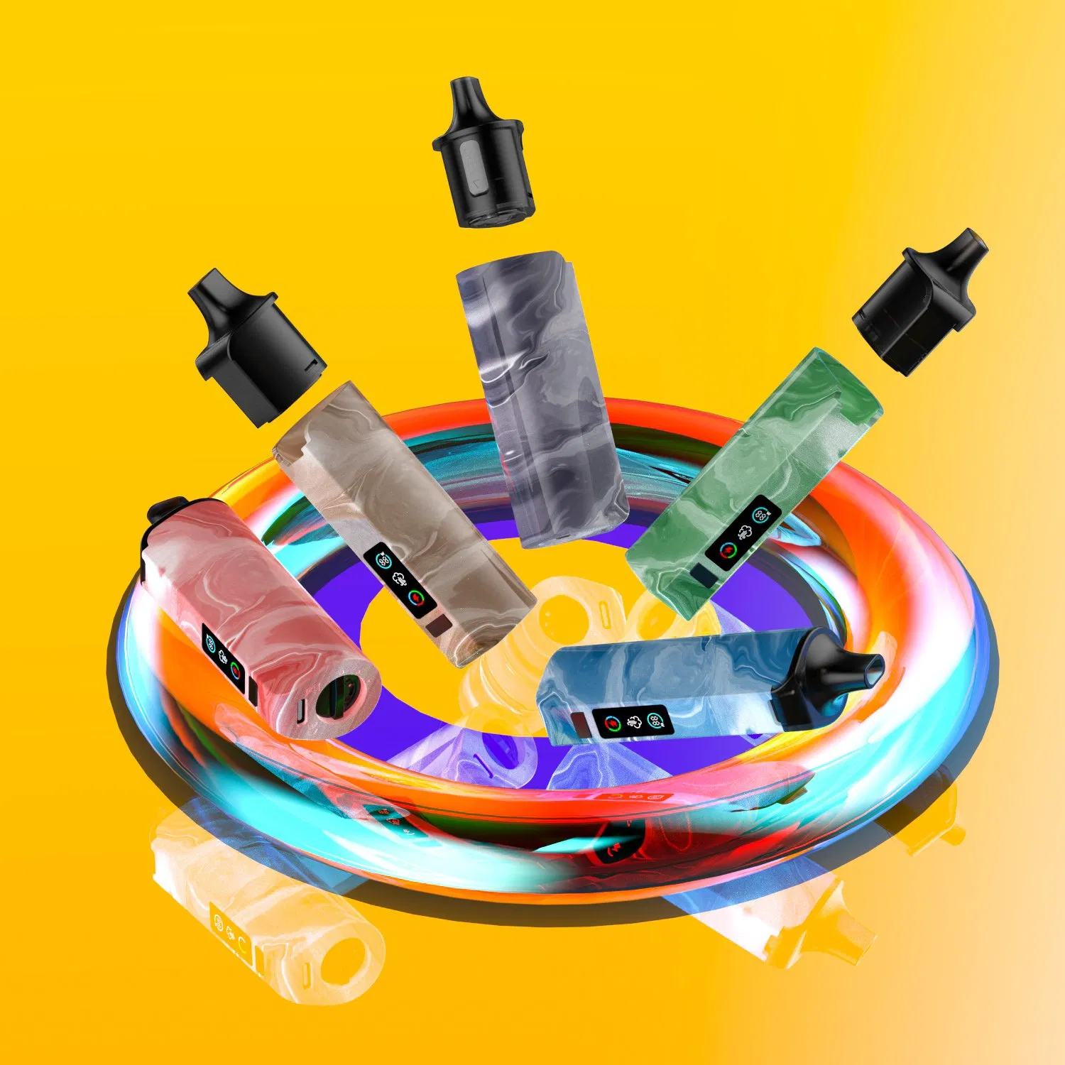 Cartuchos de cigarrillos electrónicos de precio de narguilo 600 Puffs Eliquid Vape Producto OEM Vape disponible