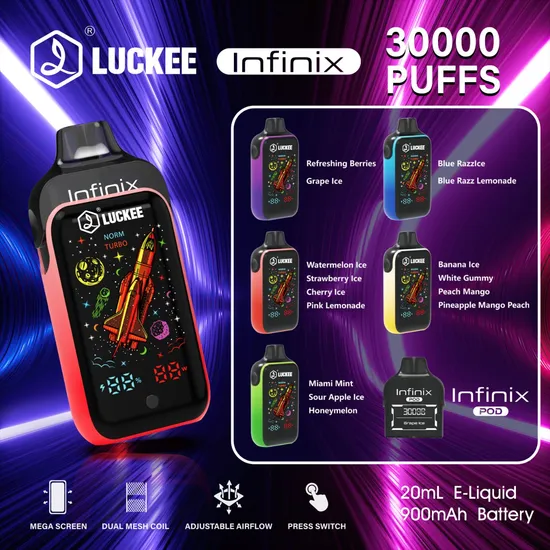 Replaceable Pods E Smoke Luckee 30K Puffs Removable Battery Pod System Wholesale Vape