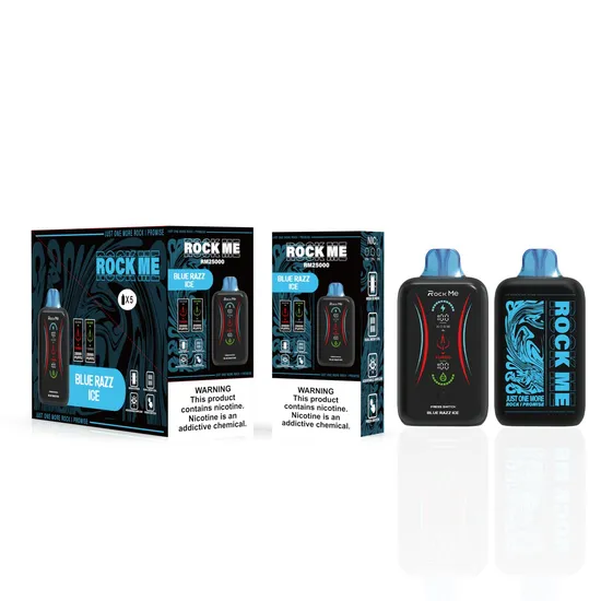 2024 Rock Me New Disposable Vape RM25000 Puffs Disposable Puffs Vape Dual Mesh Coils