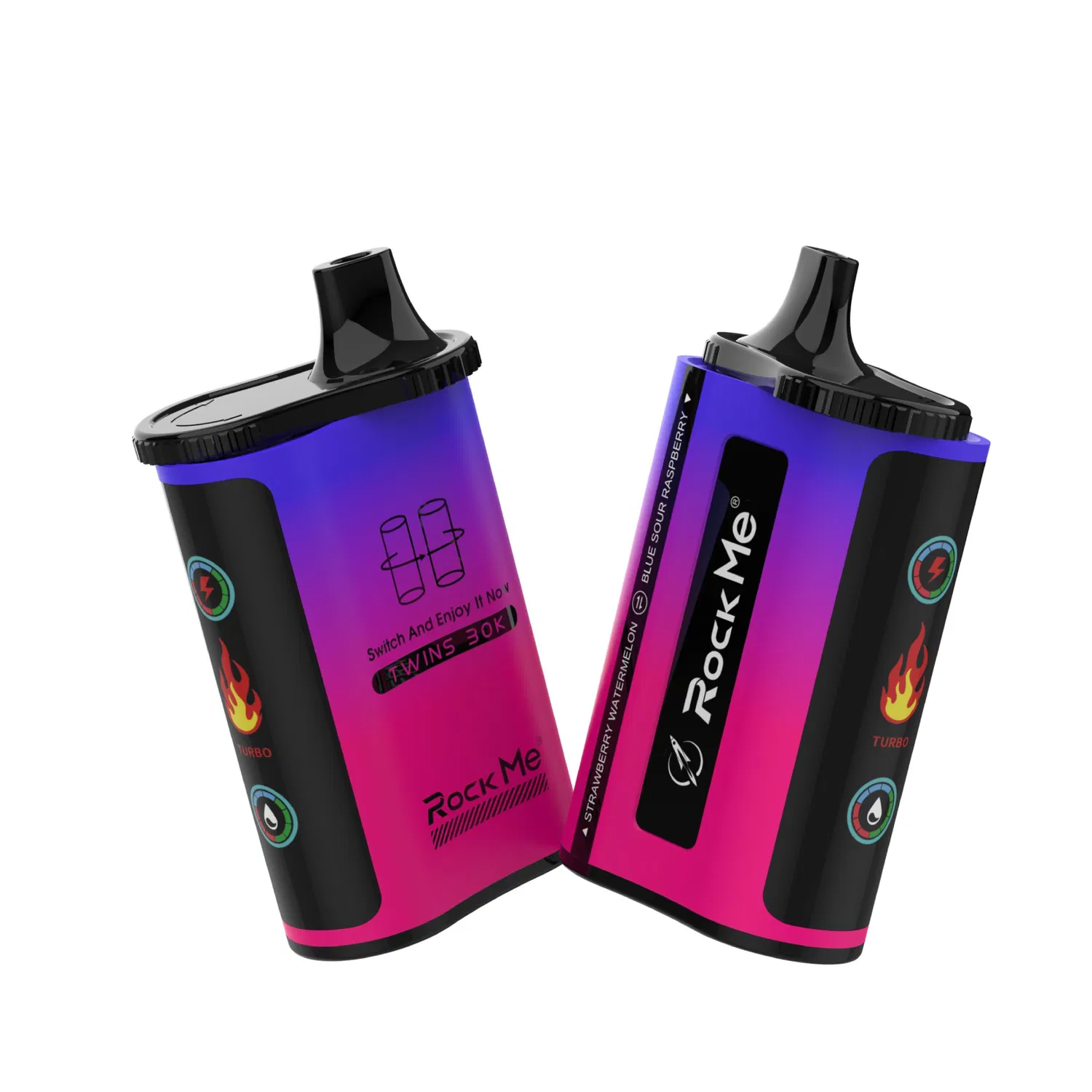 EU Warehouse Vape Rock Me Triple 30K Puff 30000 Wholesale Electronic Cigarette 3 in 1 Fruit Flavor Vaper Fast Ship Disposable Vape Spain Germany Warehouse