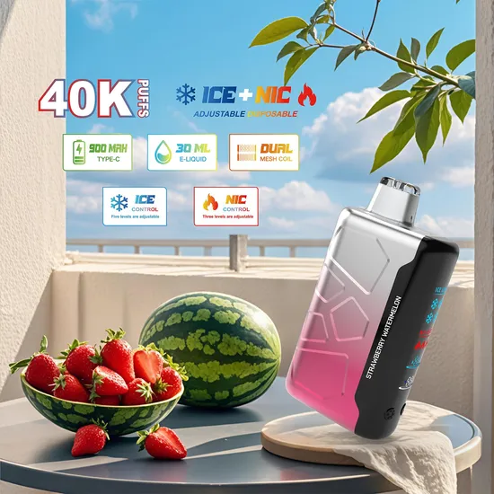 Mini Vape EU Warehouse 40000 Puff Disposable Pod Electric Cigarette Wholesale Vaper 30K 40K Vapor Ice Nic Control Vaping Vapor Smoke