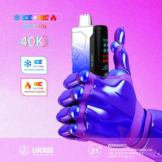 Mini Vape EU Warehouse 40000 Puff Disposable Pod Electric Cigarette Wholesale Vaper 30K 40K Vapor Ice Nic Control Vaping Vapor Smoke