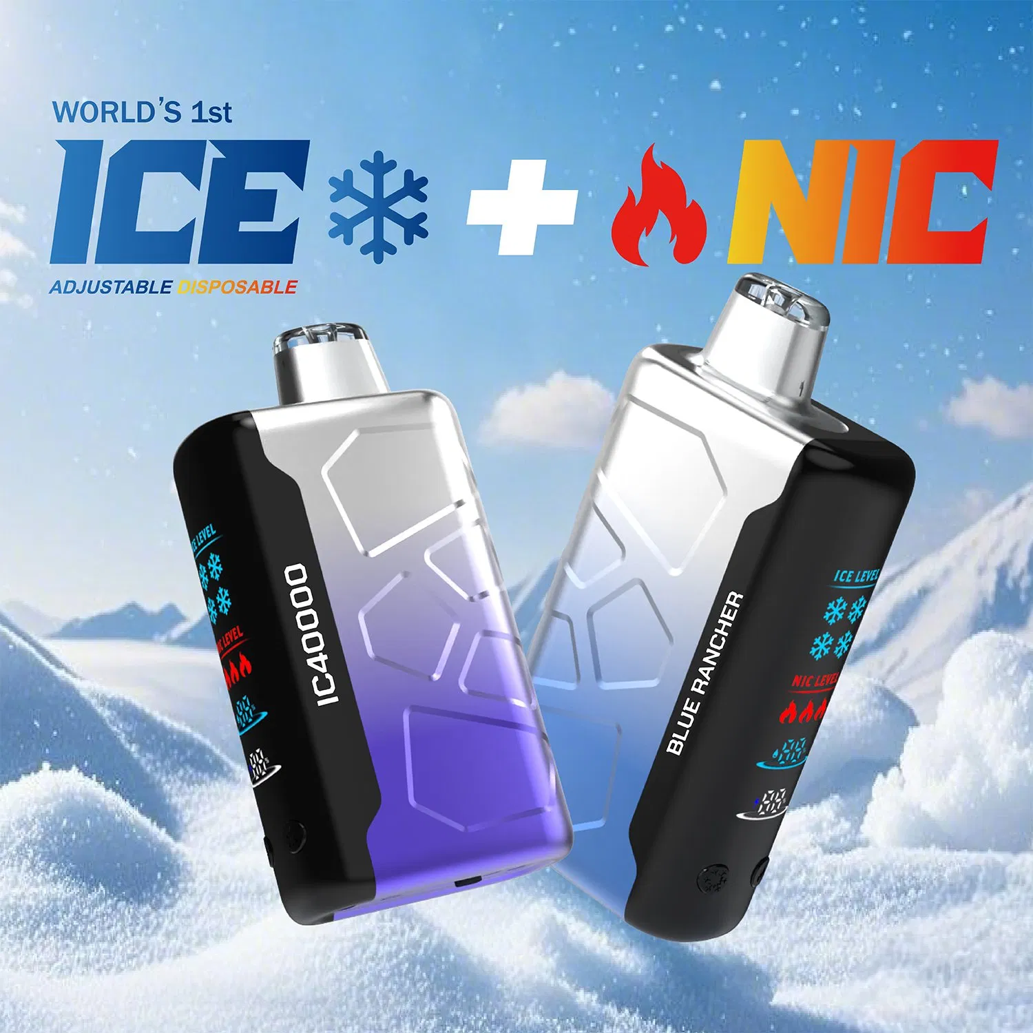 Mini Vape EU Warehouse 40000 Puff Disposable Pod Electric Cigarette Wholesale Vaper 30K 40K Vapor Ice Nic Control Vaping Vapor Smoke