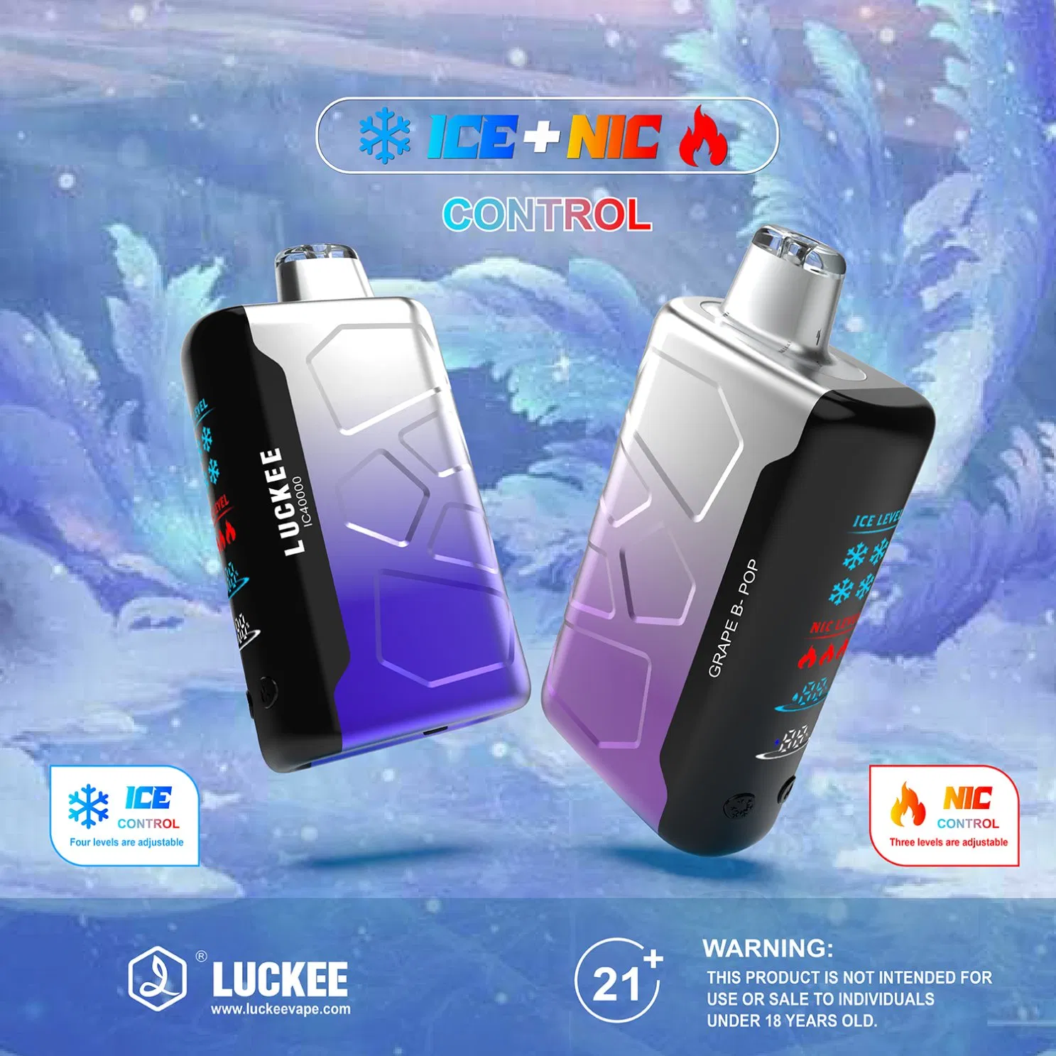 Mini Vape EU Warehouse 40000 Puff Disposable Pod Electric Cigarette Wholesale Vaper 30K 40K Vapor Ice Nic Control Vaping Vapor Smoke