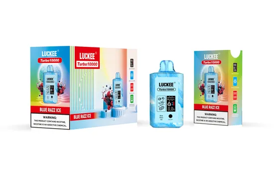 Luckee Vape Turbo 10000 Vaper Desechable 10K LED Display Fast Shipping Health Disposable Electronic Cigarette