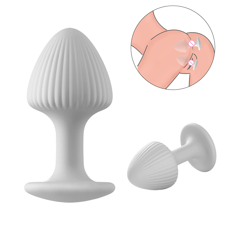 Juego de 3 Plugs Anales de Silicona – Tallas S, M y L – Juguetes Eróticos para Parejas