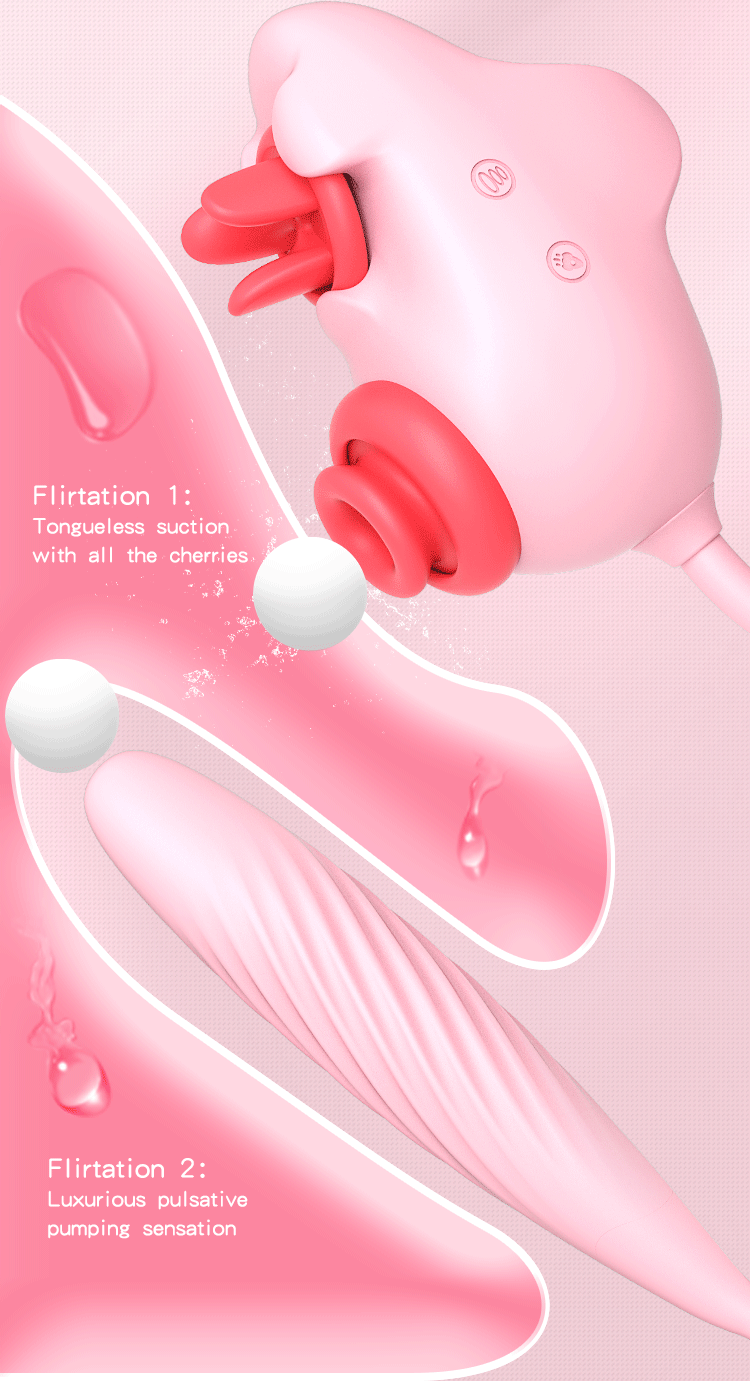 Mini Vibrador de Silicona con 10 Modos – Masajeador de Succión Multifuncional para Clítoris, Punto G, Pezones y Estimulación Corporal, Recargable e Impermeable