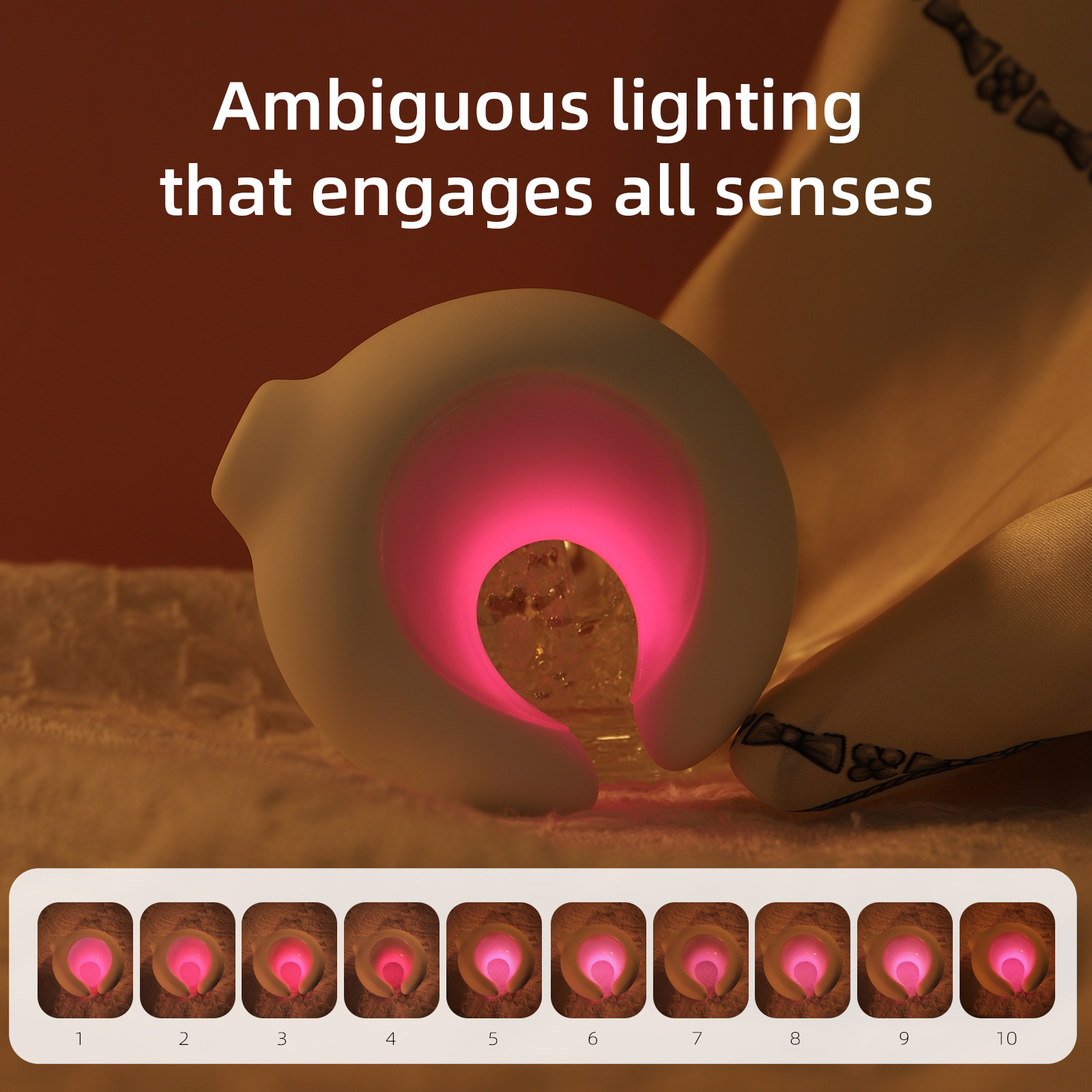 LED Light Clitoral Sucking Vibrator Sex Toys for Women Invisibility Silence Nipple Massage Vibrator