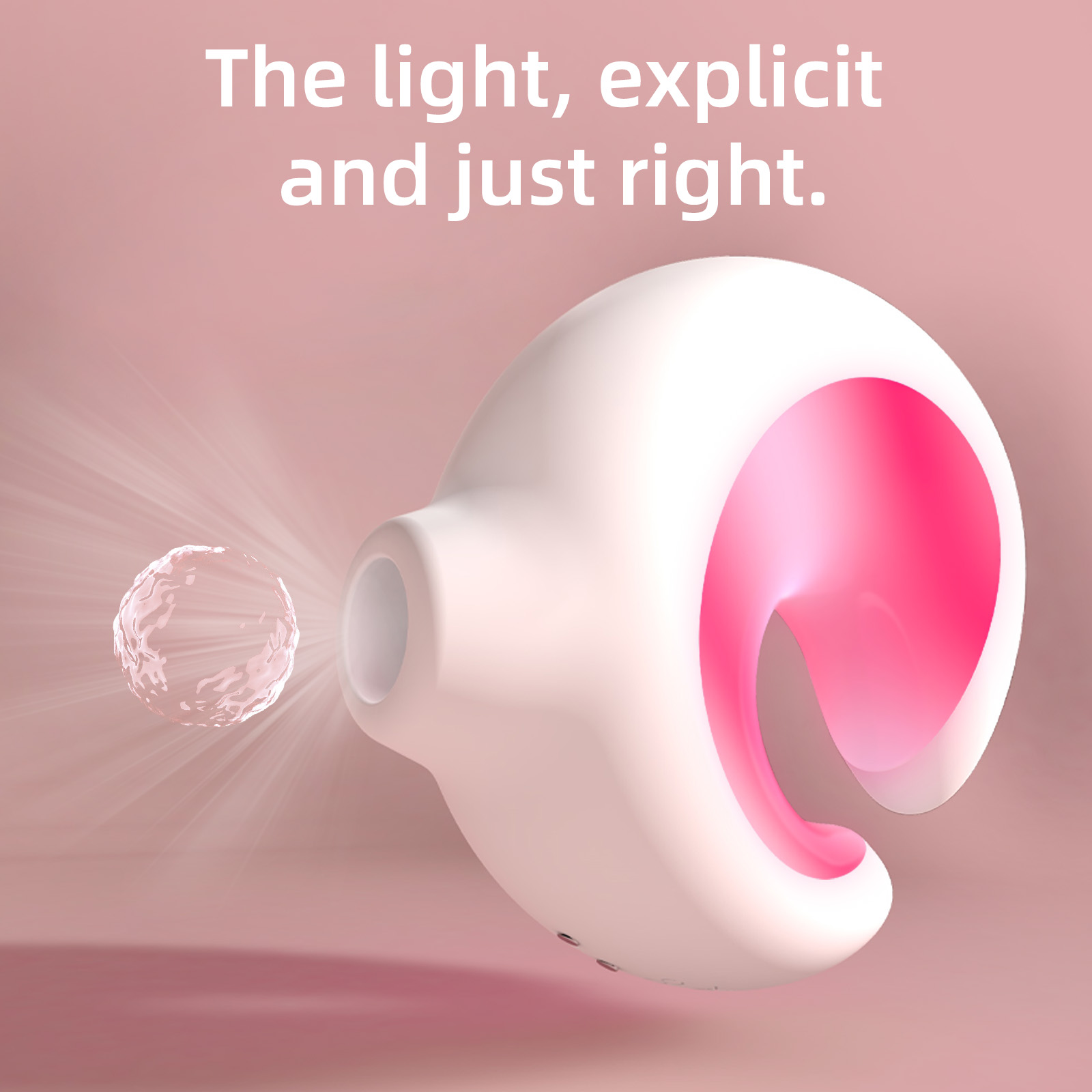 LED Light Clitoral Sucking Vibrator Sex Toys for Women Invisibility Silence Nipple Massage Vibrator