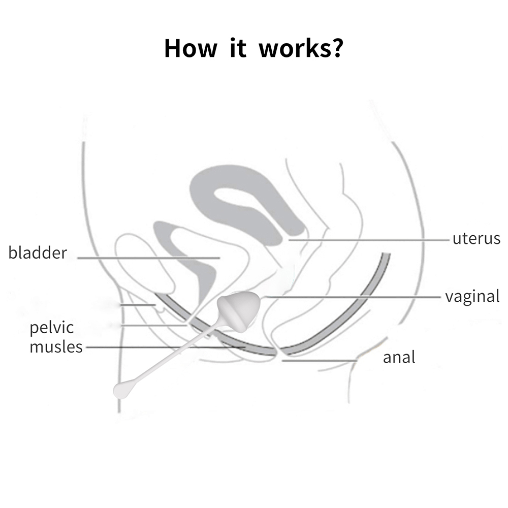Ben Wa Kegel Ball for Tightening and Pelvic Floor Muscle Building Kegel Exercise for Female