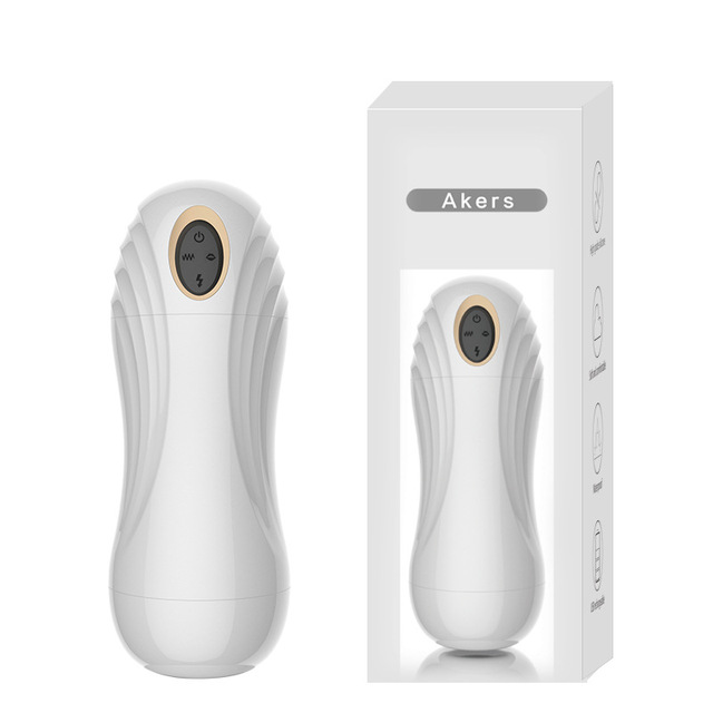 Copa Masturbadora Masculina Inteligente Automática con 10 Modos de Vibración y 5 de Succión | Juguete Sexual Eléctrico para Hombres con Carga USB