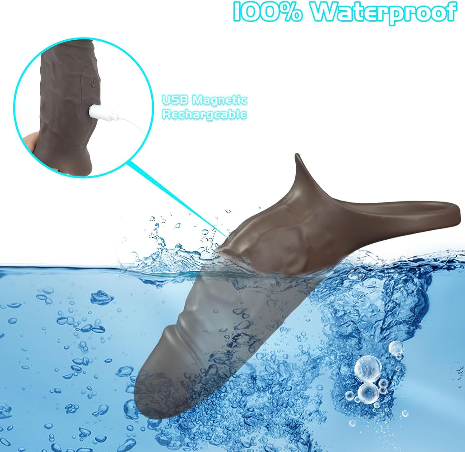 Simulation Dildo Spike Male Augment Extended Appeal Bold Wear Condom Crystal Sets of Adult Supplies Wholesale