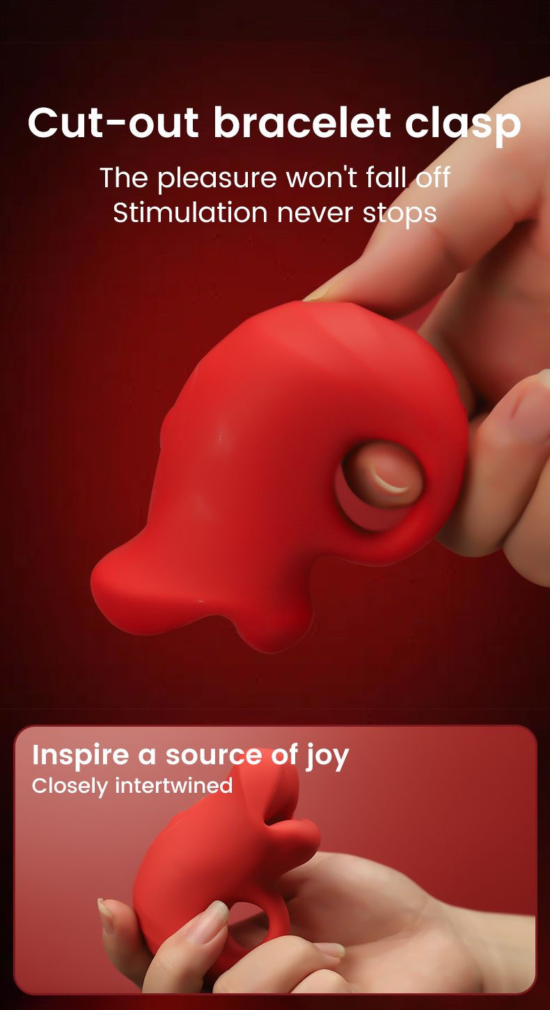 Masajeador de Punto G y Clítoris con Lengua Vibradora y Succión | Vibrador de Pezón y Boca Recargable USB | Impermeable IPX6 para Mayoristas