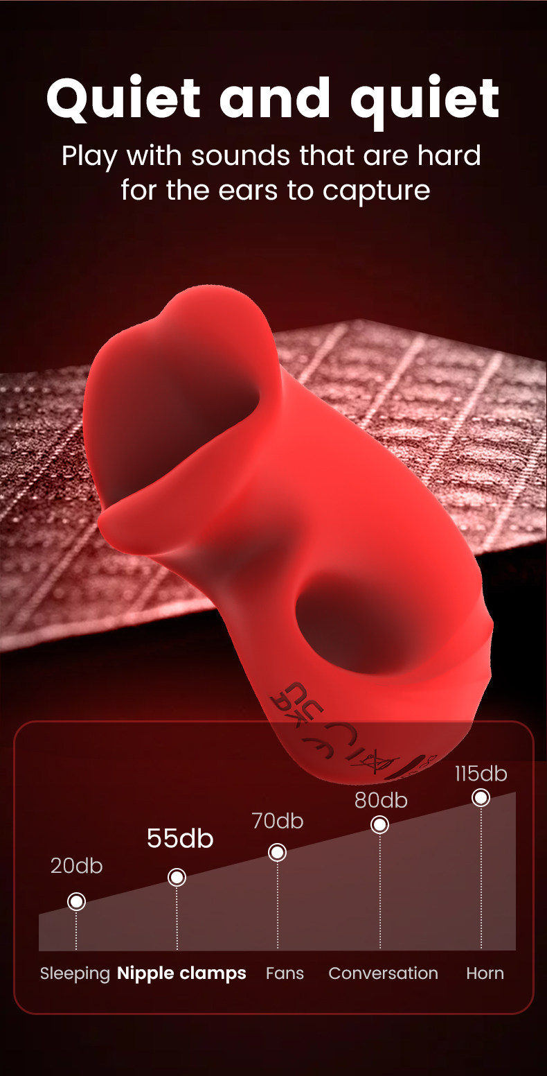 Masajeador de Punto G y Clítoris con Lengua Vibradora y Succión | Vibrador de Pezón y Boca Recargable USB | Impermeable IPX6 para Mayoristas