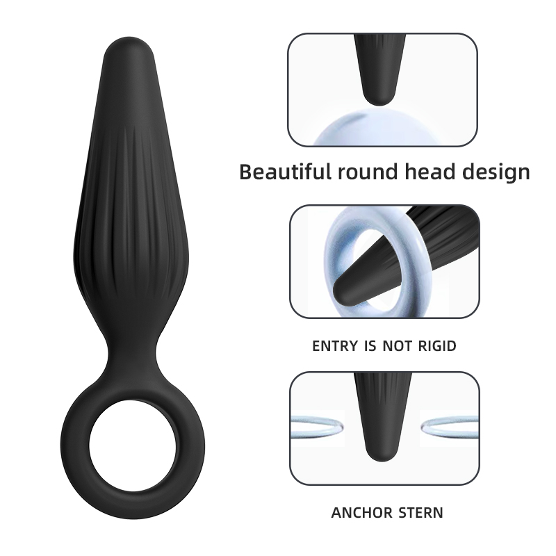 Soft Silicone Anal Plug Stimulator Small Adult Sex Toys for Men/Women/Gay Prostate Massager Anal Trainer