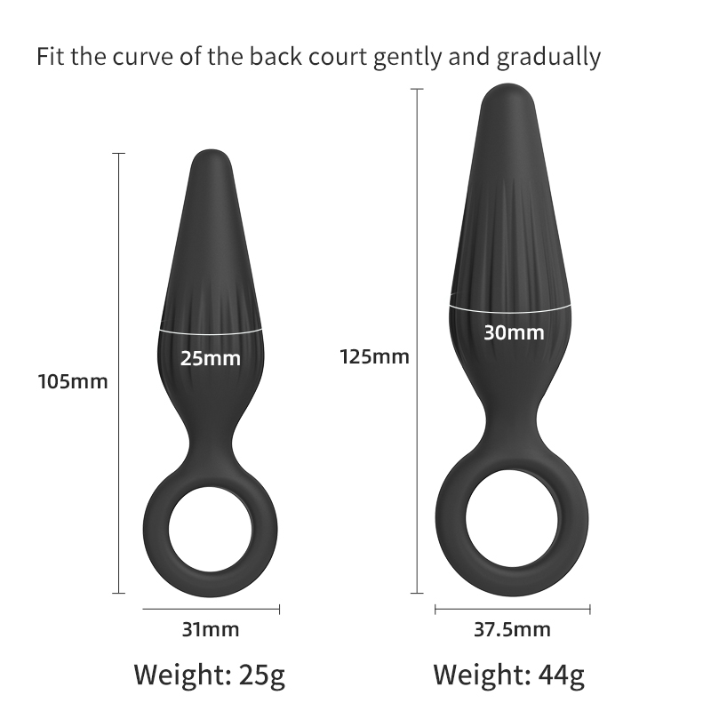 Soft Silicone Anal Plug Stimulator Small Adult Sex Toys for Men/Women/Gay Prostate Massager Anal Trainer